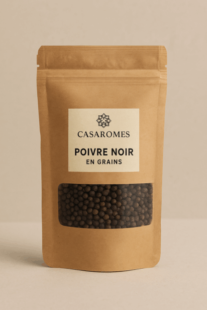 Poivre noir en grains