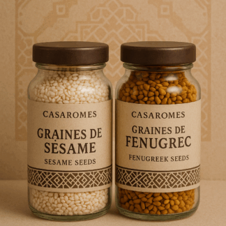 Duo d'épices en grain