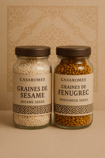 Duo d'épices en grain