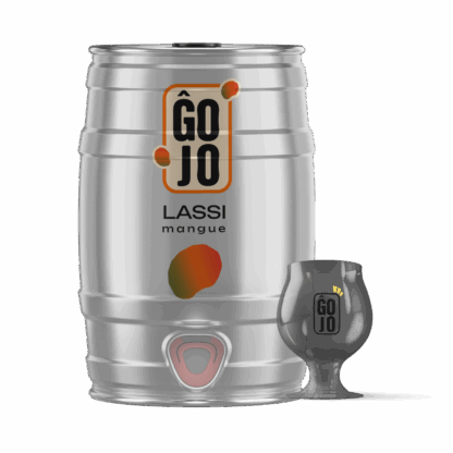 Fût de Lassi Mangue - Avec Verres Imprimés