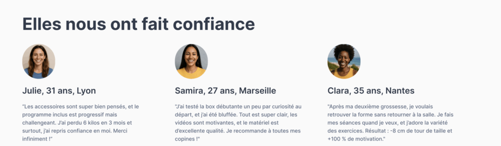Avis client