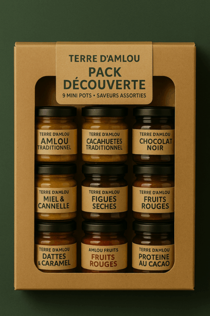 Pack Découverte Amlou – Saveurs Traditionnel