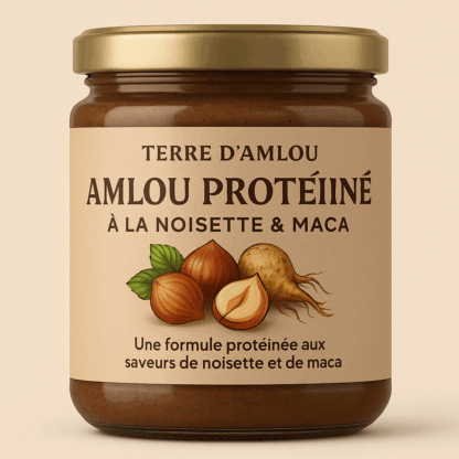 Amlou Protéiné à la Noisette & Maca