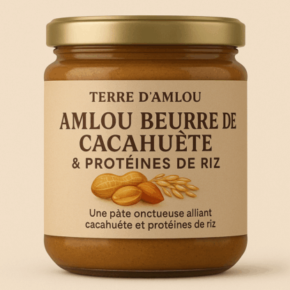 Amlou Beurre de Cacahuète & Protéines de Riz