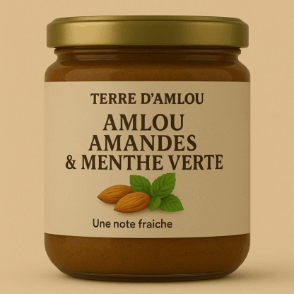 Amlou Amandes & Menthe verte